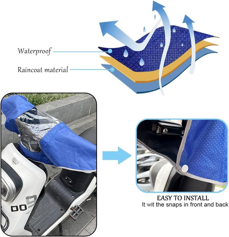 asdmm Control Panel Cover Fit for 4 Wheel Mobility Scooter - Elderly Electric Power Wheelchair Protect Accessories from Dust Dirty Rain Sun - Image 3